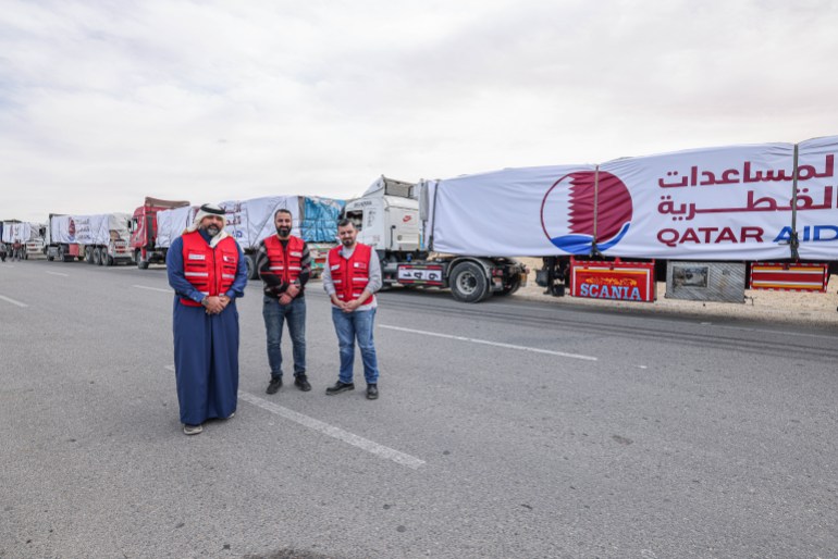 الهلال الأحمر القطري غيث من العطاء في قطاع غزة